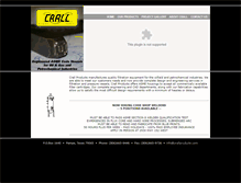 Tablet Screenshot of crallproducts.com